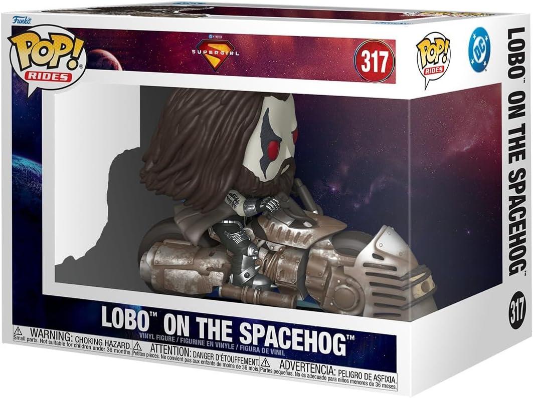 Funko POP! Rides: Supergirl - Lobo on the Spacehog
Official Merch - Collectable Vinyl Figurine for Shelf Display - Birthday Gift Idea for Fans and Collectors
