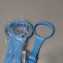 4Pcs Baby Playpen Pull up Rings, Pull up Rings for Play Pen, Playpen Accessories for Help Stand Up Walking Training Tool Newborn (Blue)