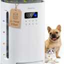 Provirtec Pet Air Purifier for Home with H13 HEPA, 4 Washable Pre-Filters
2-Year Filter, PM2.5 Auto & Pet Mode, tested Pet Hair, Dander, Odors, Dust, Smoke Reduction, 23 dB Sleep Mode, 1500 sq ft