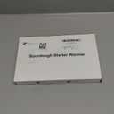 Sourdough Starter Warmer Mat - 24H Timer - Precise 1°F Thermostat Control (70-100°F) - Smart Memory Warming On/ Off - Fits Jars Up to 40oz - Perfect for Home Baking (Moonlight White)