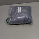 Fuzzy Blanket or Fluffy Blanket for Baby, Soft Warm Cozy Coral Fleece Toddler, Infant or Newborn Receiving Blanket for Crib, Stroller, Travel, Decorative (28Wx40L, XS-Smoked Blue)