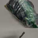 AAGUT 2" Swivel Stem Casters with Locking Brake Threaded 1/4" - 20 x 1 for Furniture and Shelves, Black Replacement Castors, Pack of 4