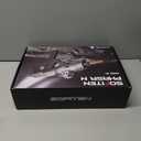 Toy Gun Automatic Sniper Rifle with Tactical Vest Kit Futuristic Electric High Speed Toy Foam Blaster Gun with 150 Darts Shooting Games Toys Birthday for Boys Adults Age 8+