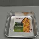Nordic Ware - 47500 Nordic Ware Naturals Aluminum Commercial 8" x 8" Square Cake Pan, 8 By 8 Inches, Silver