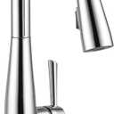 Delta Faucet 9913T-DST Single Handle Pull-down Bar/Prep Faucet with Touch2O (Chrome)
