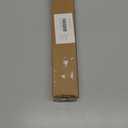 ENJOYBASICS No Drill Curtain Rods for Window 28 to 47 Inches, 5/8 Inch Diameter Renter Friendly Drapery Rod with Adhesive Brackets without Drilling, Adjustable from 27 to 52 Inches, Black