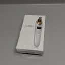 2026 Pore Vacuum, USB Rechargeable Blackhead Remover Vacuum,3 Levels Adjustable Pore Vacuum Blackhead Remover, with 5 Suction Power,6 Probes,Face Vacuum Pore Cleanser for Women & Men-White