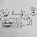 SUPVOX Truck Accessories Christmas Decor Deer Horns for Vehicles Antlers Nose Car Costume car Decorations for Christmas Reindeer car Decoration Christmas Auto Suite Clothing Decorate Set