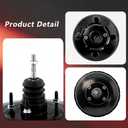 53-4915 Vacuum Power Brake Booster, Compatible with Toyota Highlander 2004-2005 Base/Limited/Sport 2006-2007 Lexus RX300/330/350 MCU3# 2003-2008, 446100E020 4461048160, BXFBA-254