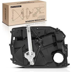 A-Premium Power Window Regulator with Motor and Panel Replacement for Jeep Liberty 2008-2012 (2 Pin Connector) Front Right Passenger Side