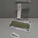 for MacBook Air 13 inch Case 2026 M5 A3449 2025 M4 A3240 2024 M3 A3113 2022 2023 A2681 M2 Chip, Plastic Pattern Hard Shell Case Cover for Mac Air 13.6 M5 2026 Touch ID, Tropical Green Leaves