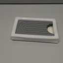 eormoe Diatomite Kitchen Faucet Mat - 14Inch Water Absorbing Stone Tray for Sink, Stone Fast-Drying Faucet Mat for Kitchen Counter Sink Accessories (Dark Grey, 14'' x 3.9'')