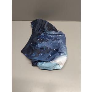 Women's Casual Loose Fit Pocket Shirts Printed Tops M