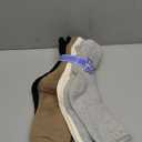 Velice Winter Warm Thermal Socks for Women Extra Thick Insulated Heated Crew Boot Socks for Cold Weather 4 Pairs(Solid Color)