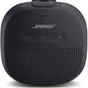 Bose SoundLink Micro Bluetooth Speaker: Small Portable Waterproof Speaker with Microphone, Black