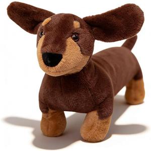 Dachshund Stuffed Animal, Soft Dachshund Pillow Plush Dog Stuffy 23.6" | dachshund gifts, dachshund lover gifts, cute dog stuffed animal, stuffed animals for dogs