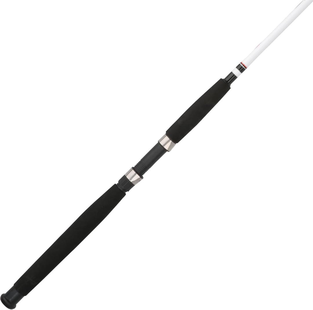 Berkley 8’ Big Game Spinning Rod, Two Piece Surf Rod, 12-30lb Line Rating, Medium Heavy Rod Power, Moderate Fast Action, 1-4 oz. Lure Rating