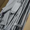 Maydolly Baby Changing Table, Portable Foldable Changing Table, Waterproof Diaper Changing Station, Adjustable Height Changing Station, Mobile Nursery for Newborn and Infant (grey without drawer)