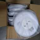 libtit 13 Inch Led Flush Mount Ceiling Light Fixtures,3200lm 28W 3 Color 3000K 4500K 6000K Selectable, Low Profile Thin Surface Mount Lighting Fixture for Bathroom Kitchen Office (White, 12 Pack)