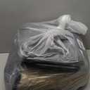 JOEJOY Dog Car Seat for Large Medium Sized Dogs Under 55 lbs, Dog Booster Seat for 2 Small Dogs with Detachable Washable Cover, Memory Foam Pet Car Seat with 2 Safety Belts and Storage Pockets (Black)