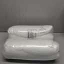 Beckham Hotel Collection Euro Size Throw Pillows (Set of 2), 26 x 26 Down Alternative Pillow Insert for Bed, Couch, and Sofa (White)