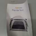 Baby Playpen Pop-up Tent - Outdoor & Indoor Play Tent for Beach with Canopy Travel Bag Portable Play Yard for Babies & Toddlers (Gray)