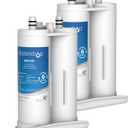 Waterdrop Replacement for Frigidaire & Electrolux WF2CB, PureSource2, NGFC 2000, FC100, Kenmore 9916, EWF2CBPA, 1004-42-FA Refrigerator Water Filter, 2 Filters