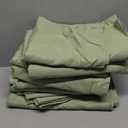 BRILLMAX 8 Pack Sage Green Tablecloths for 6 Foot Rectangle Tables 60 x 102 Inch - 6ft Rectangular Bulk Linen Polyester Fabric Washable Cloth Cover for Wedding Reception Banquet Birthday Party