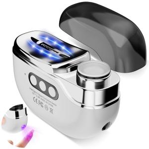 2026 Upgraded 4-in-1 Electric Nail Clipper File & Toenails, 3 Speeds Nail Trimmer,Rechargeable with Polishing & Storage,Suitable for Children,Aldult,Elderly for Thick Nails