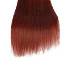 #33 Reddish Bundles Auburn Brown Straight Bundles Human Hair 24 26 28 Inch Brazilian Virgin Remy Hair Copper Red 3 Bundle Human Hair Extensions 50 Gram Per Bundle