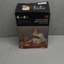 ZHANG XIAO QUAN Gold Knife Set with White Block, High Carbon Stainless Steel Knife Set, Razor-Sharp and Durable, Hundreds of Years of Masterful(15Pcs)