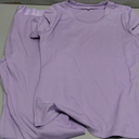 PINSV 2 Piece Sets for Women Summer Casual Jogger Workout Outfits Fitted Crew Neck T-shirt High Waist Legging Sets. M