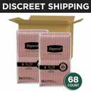 Depend Fresh Protection Adult Diapers, Incontinence & Postpartum Bladder Leak Underwear for Women, Disposable, Maximum, Extra-Large, Blush, 68 Count (2 Packs of 34)