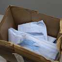 Avalon 703 Disposable Pillowcases, Blue, 21 Wide x 30 Long (Pack of 100)  Single-Use Pillowcases  Tissue with Poly Back To Help Prevent Leak-Through  Pebble Embossed  Medical Supplies