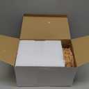 2 Pack Clear Cloche Glass Dome with Woven Rattan Base Display Cloche Bell Shape Dome for Antique Collectibles Specimens Dustproof Home Decoration, 5.1" & 3.5" Wide