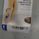 Truform 20-30 mmHg Compression Pantyhose, Women's Hosiery Support Tights, Beige, X-Tall