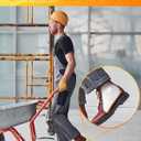 Ailaka Work Boot Insoles for Men Women, Plantar Fasciitis Relief High Arch Support Inserts for Standing All Day, Comfort Cushion Shock Absorption Orthotic Inserts for Heavy Duty Support (10.5-11.5 WOMEN/9.5-10.5 MEN, Black)