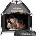 Sensory Tent for Kids, Instant Easy Setup & Pack Blackout Calming Tent for Autistic Children, ADHD, SPD, OCD (Square - 39x39x39")