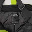 YEEFINE Men's Waterproof Snow Ski Pants Insulated Warm Winter Outdoor Snowboard Bibs with Suspenders Size M