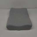 C CUSHION LAB Extra Dense Ergonomic Cervical Pillow for Firm Neck Support - Orthopedic Contour Pillow for Back/Side Sleeper Neck Relief, CertiPUR–US Memory Foam Pillow with Organic Cotton Cover