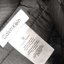 Calvin Klein Boys Flat-Front Bi-Stretch Dress Pant, Straight Leg Fit, Belt Loops & Front Pockets (Black) size 12