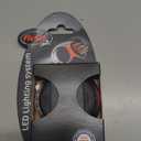 FLEXI LED Lighting System for flexi Retractable Leashes with Rechargeable Battery - Splashproof - Black