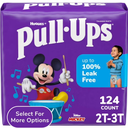 PullUps Boys' Potty Training Pants, Size 2T3T Training Underwear (1634 lbs), 124 Count (4 Packs of 31), Packaging May Vary