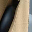 Road Comforts Leather Steering Wheel Cover - Made with PVC Leather - Anti-Slip, Universal Fit 14 1/2 inches to 15 inches - Beige