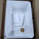 KOHLER Whitehaven 32-1/2" Self-Trimming Undermount Single-Bowl Sink with Short Apron, Farmhouse Kitchen Sinks, K-5826-0, White