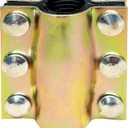 Water Pipe Repair Clamp for 3/4 inch Pipe(Outer Diameter of Applicable Pipe is About 1.06 inch),Leak Sealer for Pipes and Plumbing,Length About 4 inch,Suitable for PE/PPR Pipe,Steel/Iron Pipe