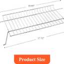 Hisencn Grill Warming Rack for for Charbroil Performance 2-Burner 463633316, Replacement Parts for Char Broil 463672016 2-Burner Gas Grill, Warming Grates, Stainless Steel