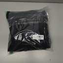 IDEALSANXUN Womens Plaid Wool Skirts Elastic Waist A-Line Pleated Tartan Long Skirts (Black)