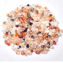 Halatool 2.2LB Crystal Pebbles 0.27"- 0.79" Natural Landscaping Pebbles Aquarium Gravel Decorative Polished Stone Suitable for Plants Home Decoration DIY Handmade Fish Tanks Vase Filler