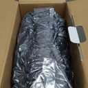 Sealy Electric Blanket King Size, Flannel & Sherpa Heated Blanket with 10 Heating Levels & 1-12 Hours Auto Shut Off, Fast Heating Blanket, Machine Washable, Grey, 100 x 90 Inch